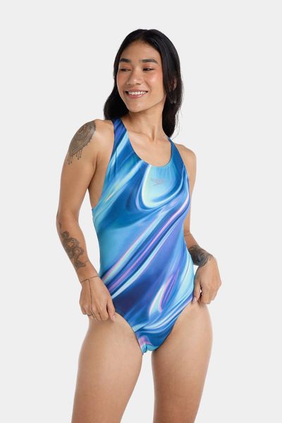 Vestido De Baño Powerback Rapture Glow Mujer