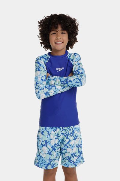 Camiseta Manga Larga Sunshine Kapua Floral Junior Masculino