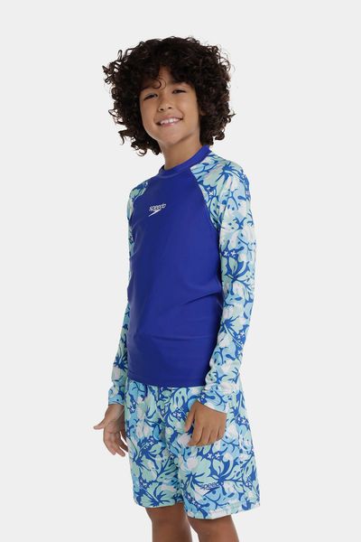 Camiseta Manga Larga Sunshine Kapua Floral Junior Masculino