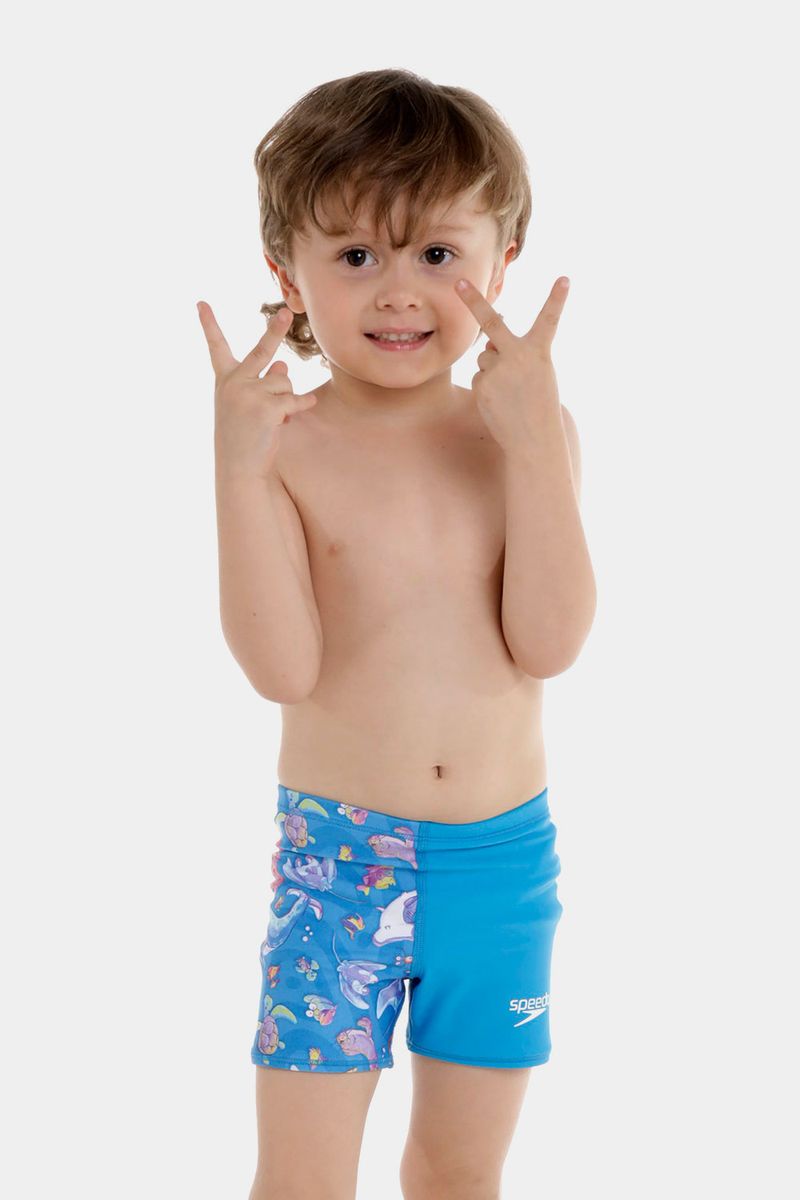 Pantaloneta De Baño Aquashort Hammerhead Heroes Multicolor Bebé Masculino