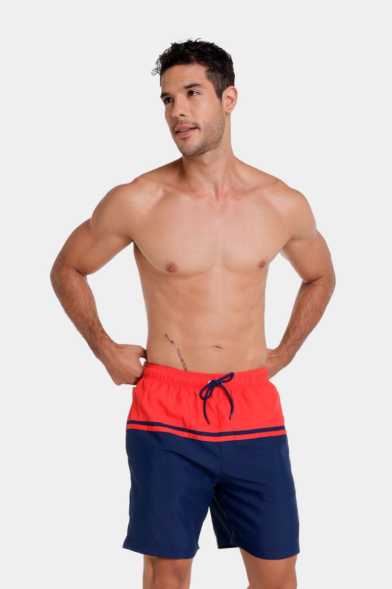 Pantaloneta Venice Jet 18 Pulgadas Rojo Hombre