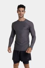 Camiseta Manga Larga Sunshine Mauka Gris Hombre