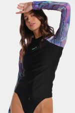 Camiseta Manga Larga Sunshine Vented Glow Multicolor Mujer