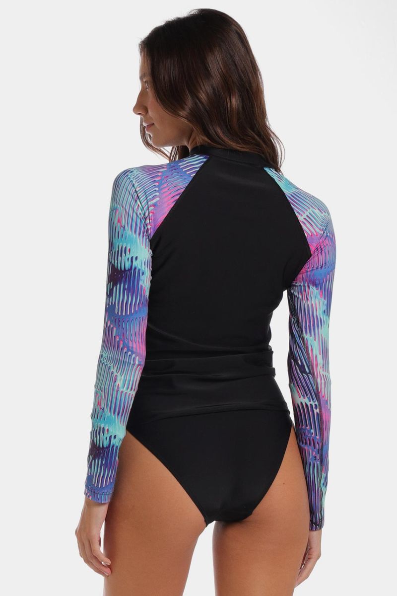 Camiseta Manga Larga Sunshine Vented Glow Multicolor Mujer