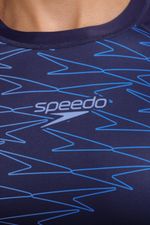 Camiseta Manga Larga True Flow Boom Azul Hombre