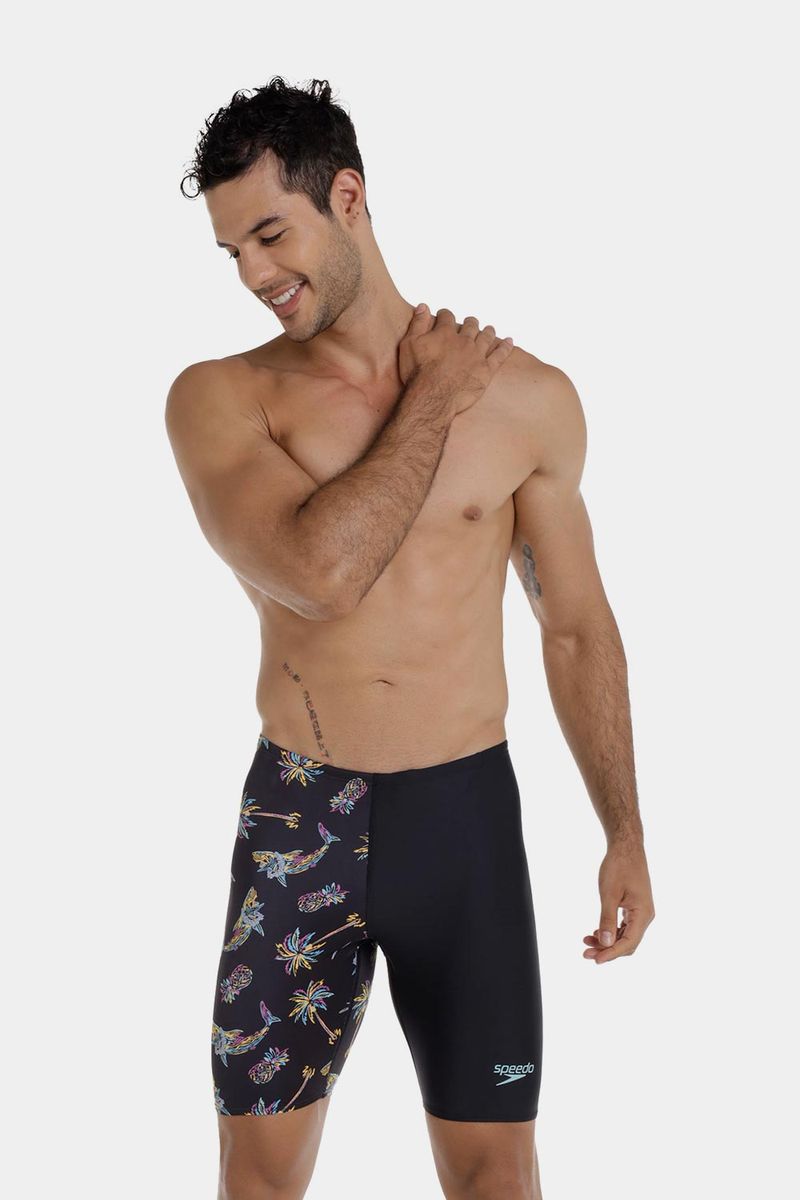 Pantaloneta De Baño Jammer Shark Fest Multicolor Hombre