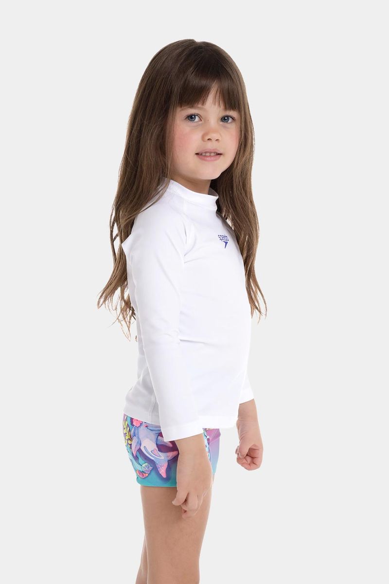 Camiseta Manga Larga Hyden Tots Blanco Unisex