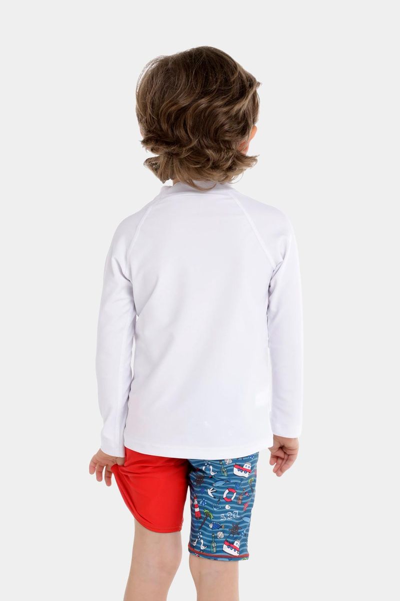 Camiseta Manga Larga Hyden Tots Blanco Unisex