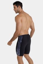 Pantaloneta De Baño Jammer Pixel Palm Negro Hombre
