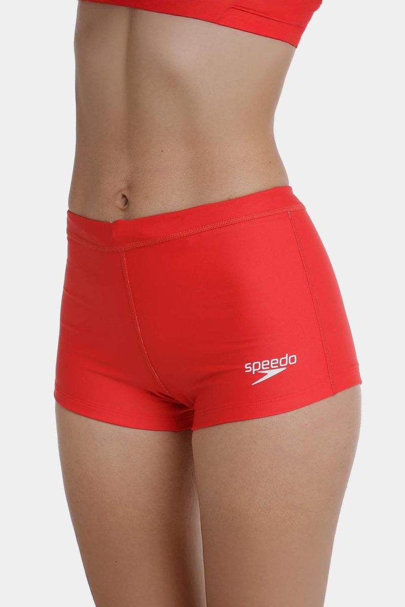 Pantaloneta De Baño Aquashort Hyden Rojo Mujer