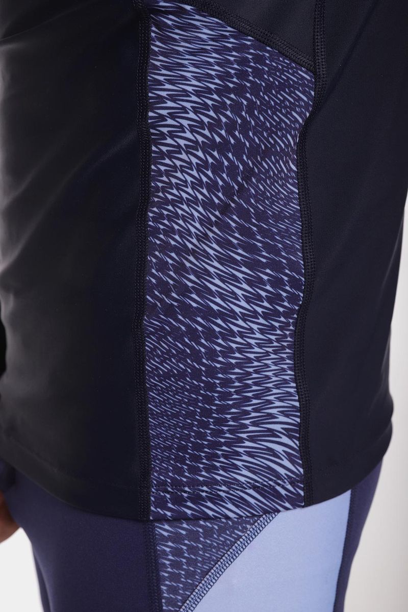 Camiseta Manga Larga Sunshine Weave Maze Sug Azul Hombre