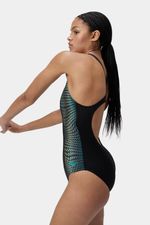 Vestido De Baño Medalist Turquoise Gem Azul Mujer