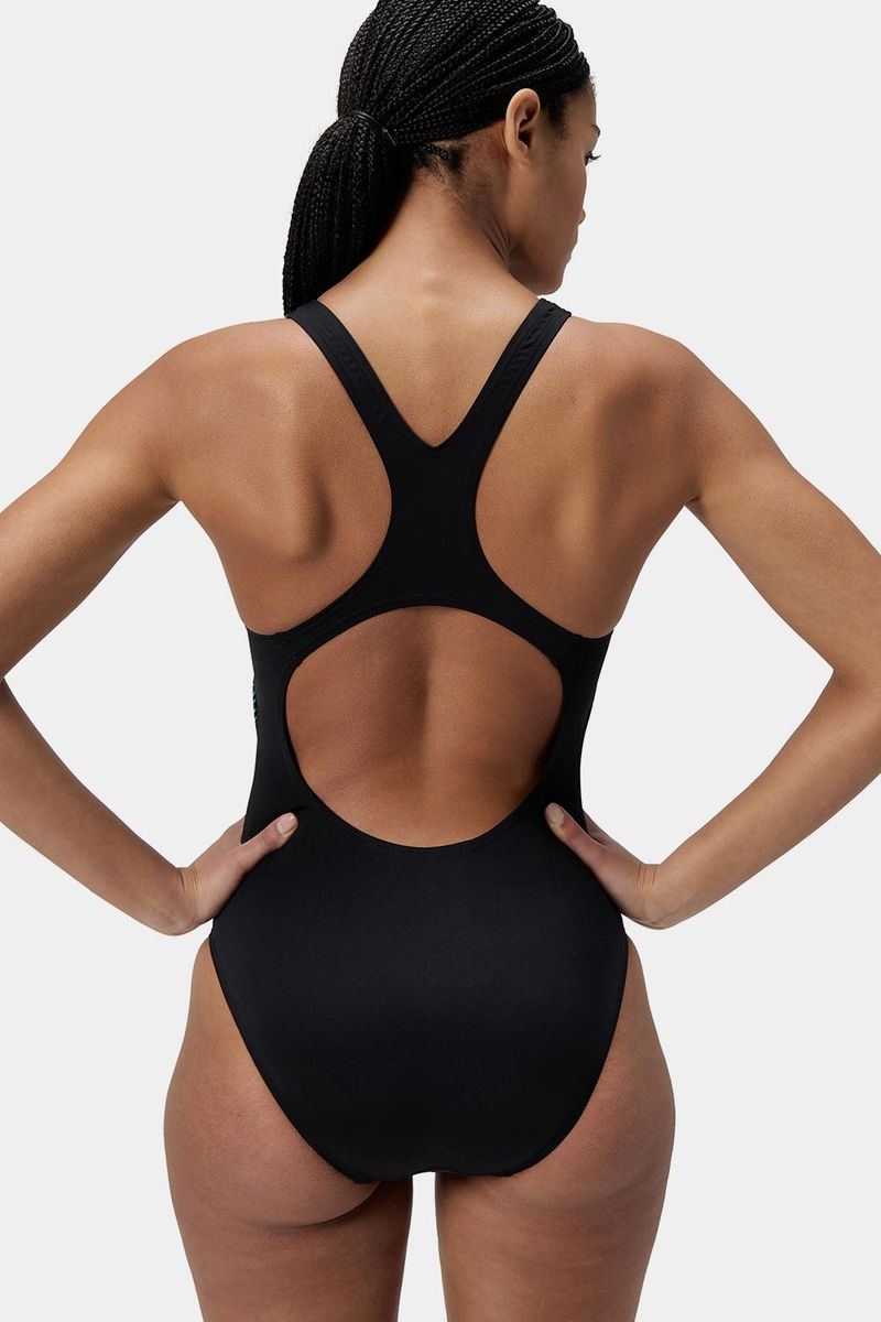 Vestido De Baño Medalist Turquoise Gem Azul Mujer