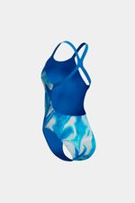 Vestido De Baño Powerback Lagoon Blue Azul Mujer