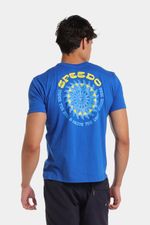 Camiseta Manga Corta Sund And Waves Azul Hombre