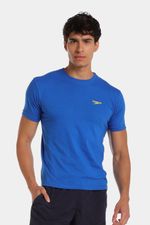 Camiseta Manga Corta Sund And Waves Azul Hombre