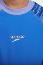 Camiseta Manga Larga Sunshine Hidden Fin Junior Azul Masculino