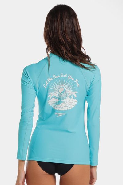Camiseta Manga Larga Sunshine Let The Sea Mujer