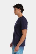 Camiseta Manga Corta Vented Glow Azul Hombre