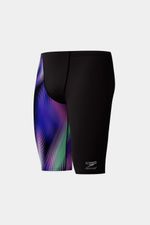 Pantaloneta De Baño Jammer One-Leg Blurry Glass Morado Hombre