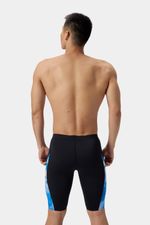 Pantaloneta De Baño Jammer Ocean Wash Side Spliced Azul Hombre