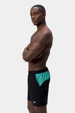 Pantaloneta Sport 2 Panel 16 Pulgadas Verde Hombre