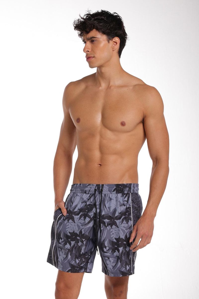 Pantaloneta Swept Floral 18 Pulgadas Multicolor Hombre