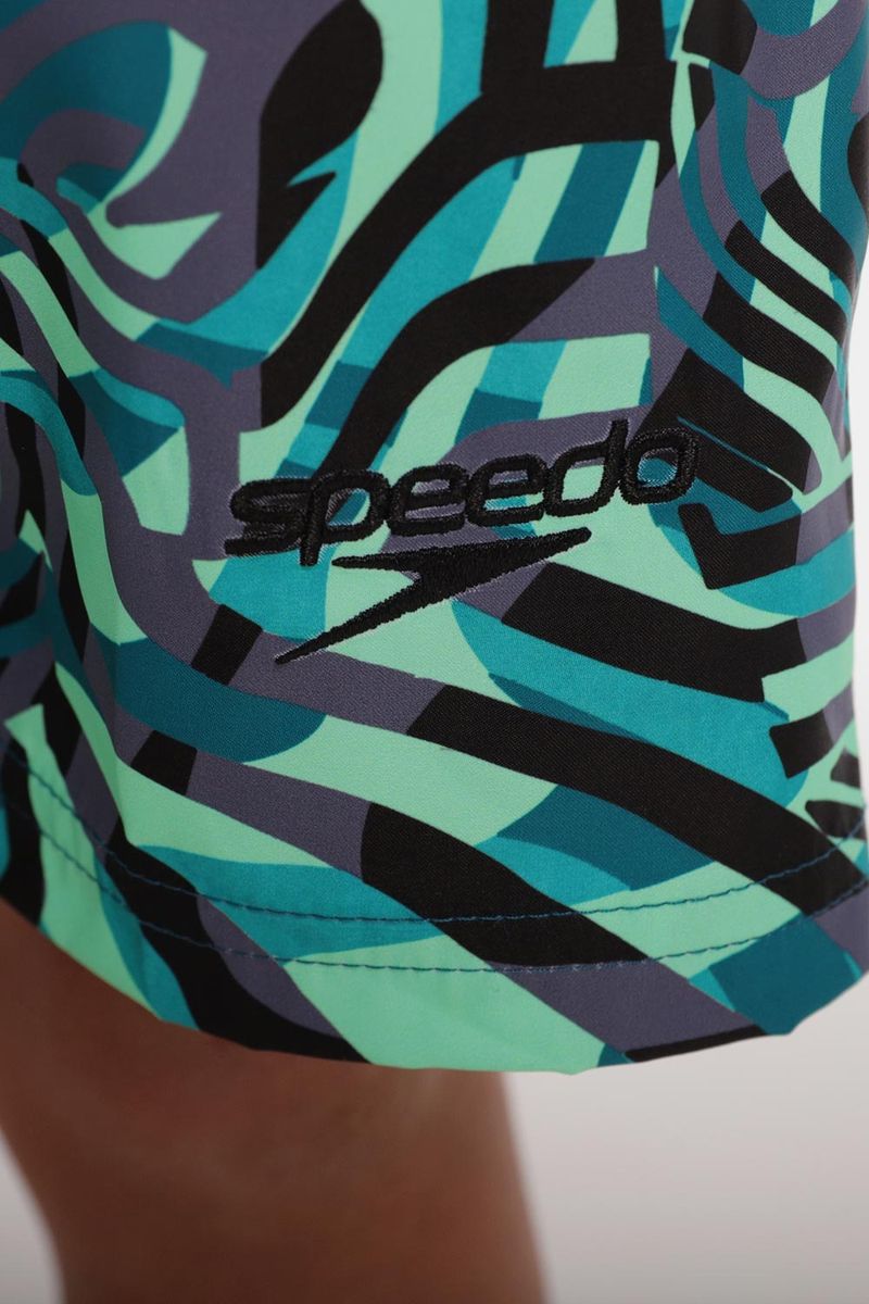 Pantaloneta Mazes And Twirls 15 Pulgadas Junior Multicolor  Masculino