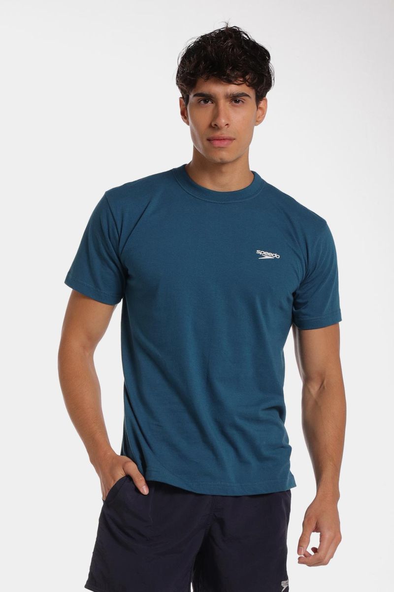 Camiseta Manga Corta Wave Emerald Verde Hombre