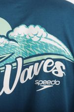 Camiseta Manga Corta Wave Emerald Verde Hombre