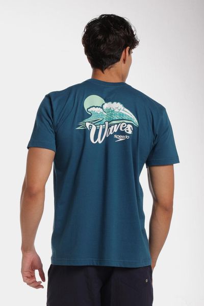 Camiseta Manga Corta Wave Emerald Hombre