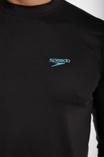 Camiseta Manga Larga Sunshirt Mistform Negro Hombre