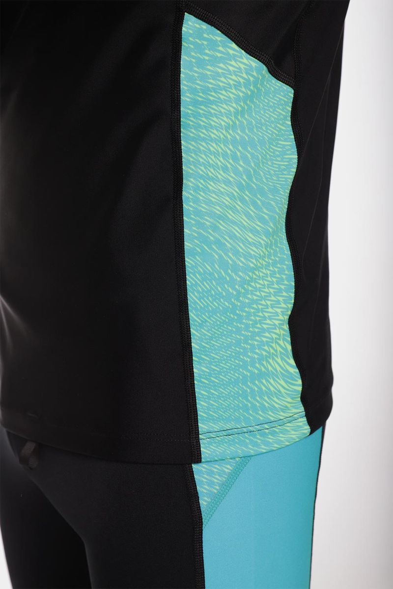 Camiseta Manga Larga Sunshine Weave Maze Alf Negro Hombre