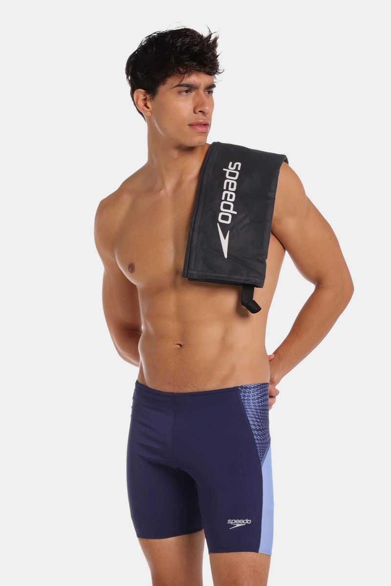 Pantaloneta De Baño Jammer Weave Maze Sugar Azul Hombre