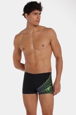 Pantaloneta De Baño Aquashort Flow Alfaboom Negro Hombre