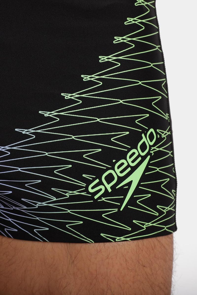 Pantaloneta De Baño Aquashort Flow Alfaboom Negro Hombre