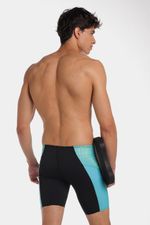 Pantaloneta De Baño Jammer Weave Maze Alfalfa Negro Hombre