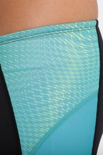 Pantaloneta De Baño Jammer Weave Maze Alfalfa Negro Hombre