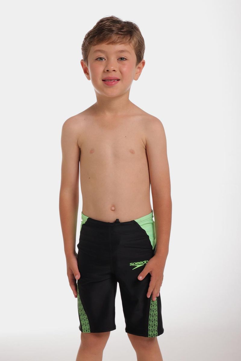 Pantaloneta De Baño Jammer Wire Boom Junior Negro Masculino