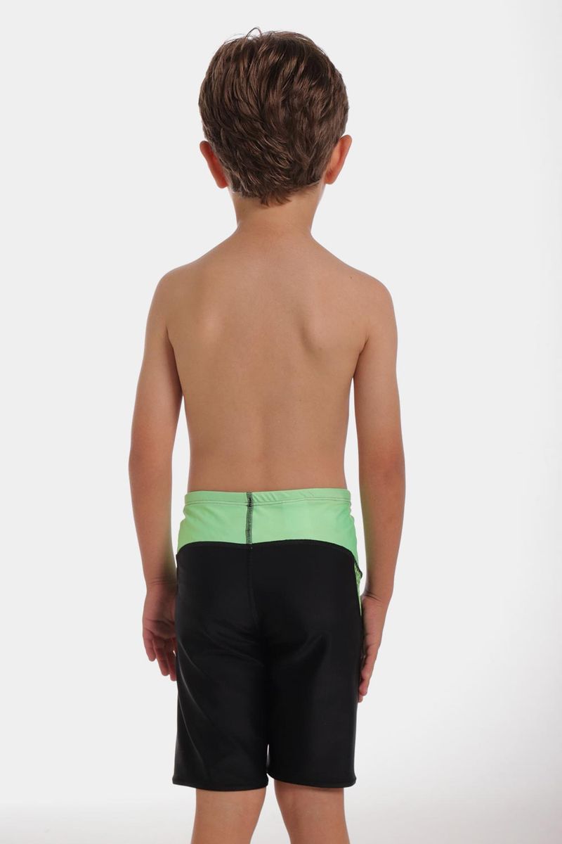 Pantaloneta De Baño Jammer Wire Boom Junior Negro Masculino