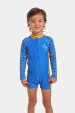 Enterizo De Baño Shredding Shark Bebé Multicolor Masculino