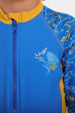 Enterizo De Baño Shredding Shark Bebé Multicolor Masculino