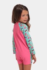 Enterizo De Baño Sunny Roar Bebé Multicolor Femenino