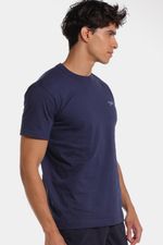 Camiseta Manga Corta Kinetic Flux Azul Hombre