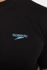 Camiseta Manga Corta Cyber Bloom Negro Hombre