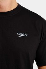 Camiseta Manga Corta Essential Jet Negro Hombre