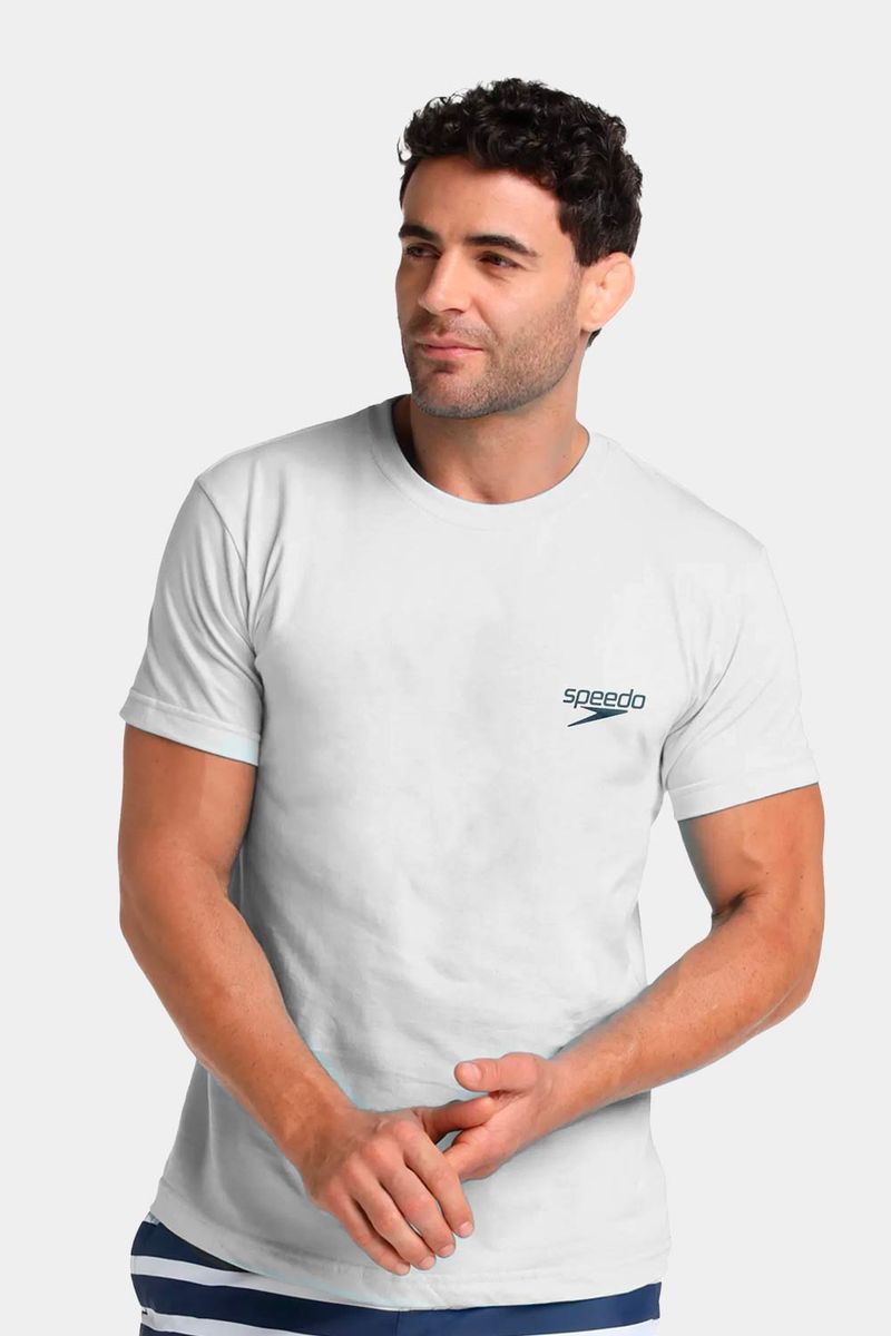 Camiseta Manga Corta Sandline Serenity Blanco Hombre