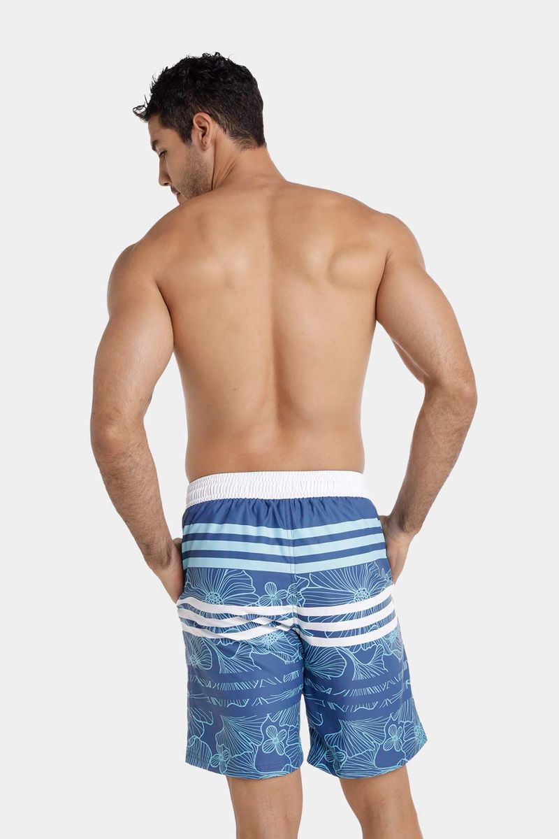Pantaloneta Pacific Stripes 20 Pulgadas Multicolor Hombre