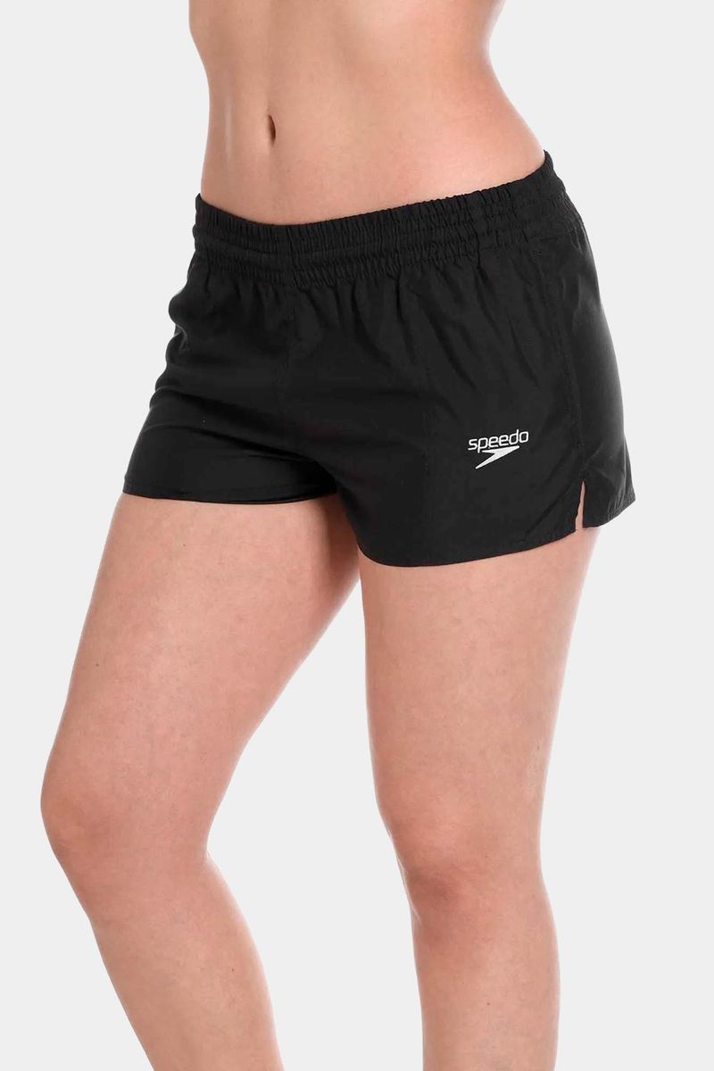 Pantaloneta Essentials Swim Negro Mujer