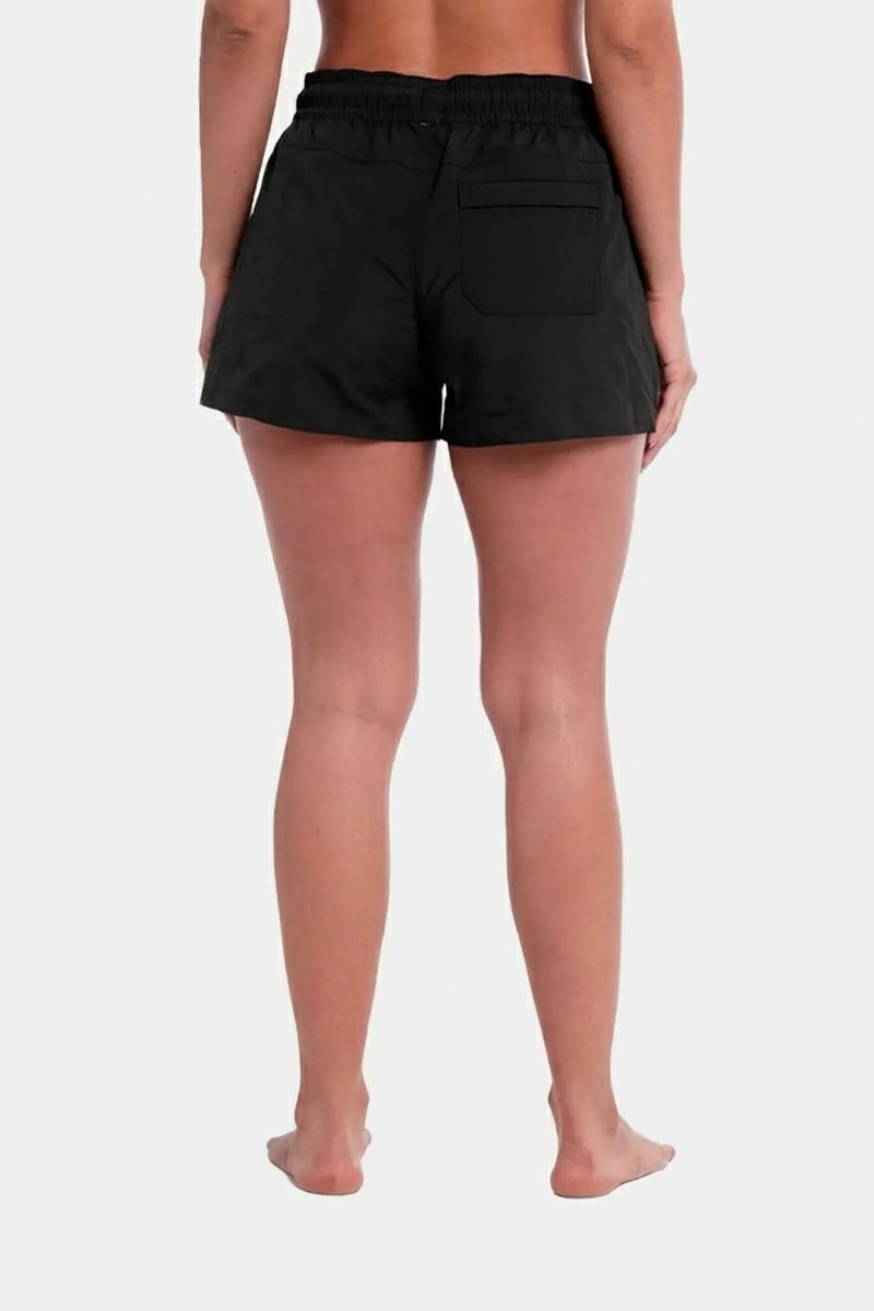 Pantaloneta Essentials Swim Negro Mujer